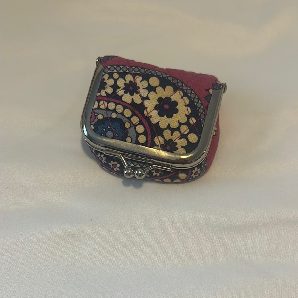 Floral Pink Coin Purse